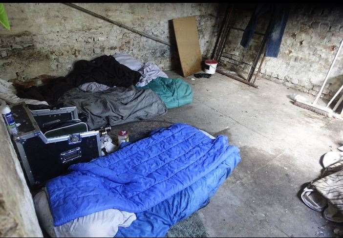 Ely House in Wisbech where squatters have taken up residence. (22886037)