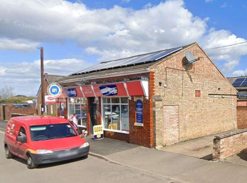 Manea shop was robbed on Sunday evening shortly before a fatal collision, that is being linked to the crime.