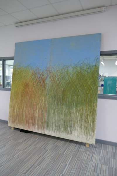 Artist Tim Mann takes his Crowded Room project to the College of West Anglia in Wisbech.