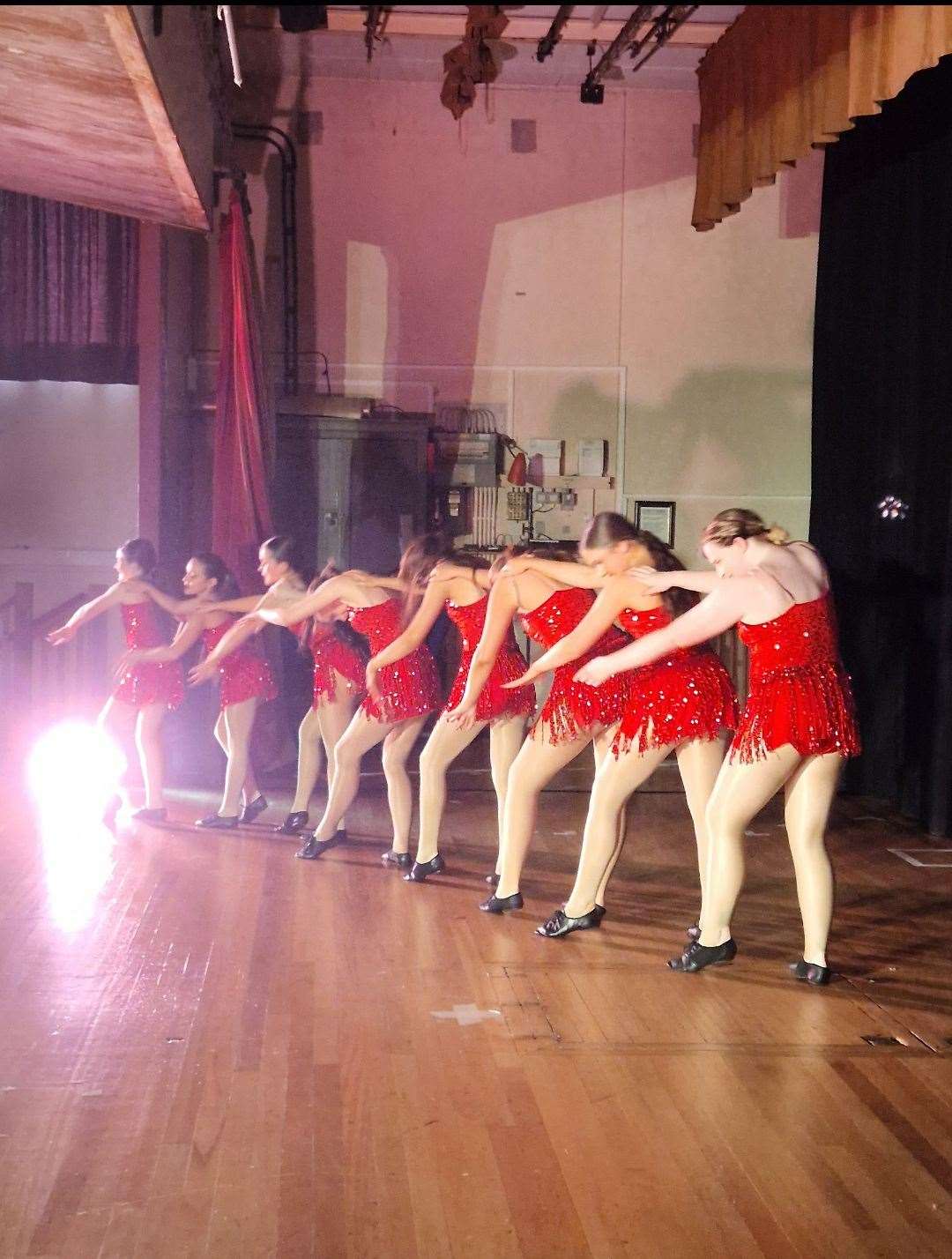 Part of the 20th-anniversary show from the Rebecca Dear School of Dance