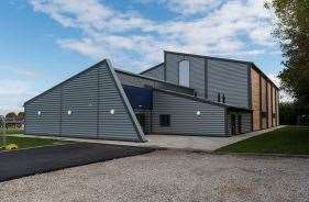 There will be cladding on the building of the new trianing facility being built by Stainless Metalcraft. (43784016)