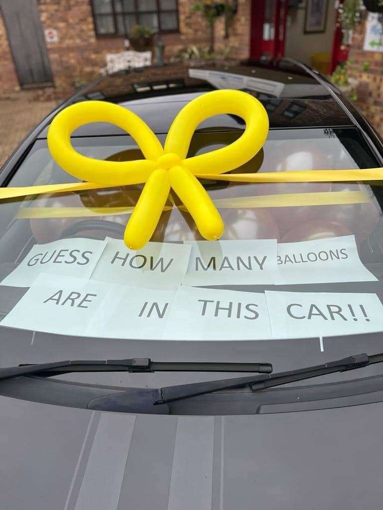A Wisbech care home is holding a fundraising effort involving balloons and a car for Children in Need. (60757796)