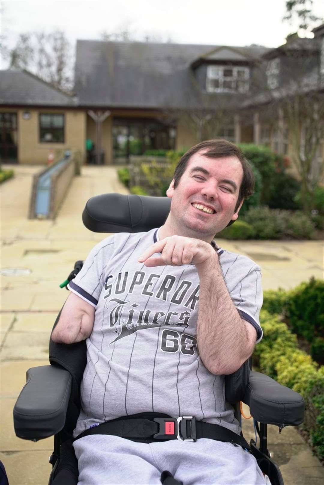 David Scrimshaw suffered a traumatic brain injury four years ago