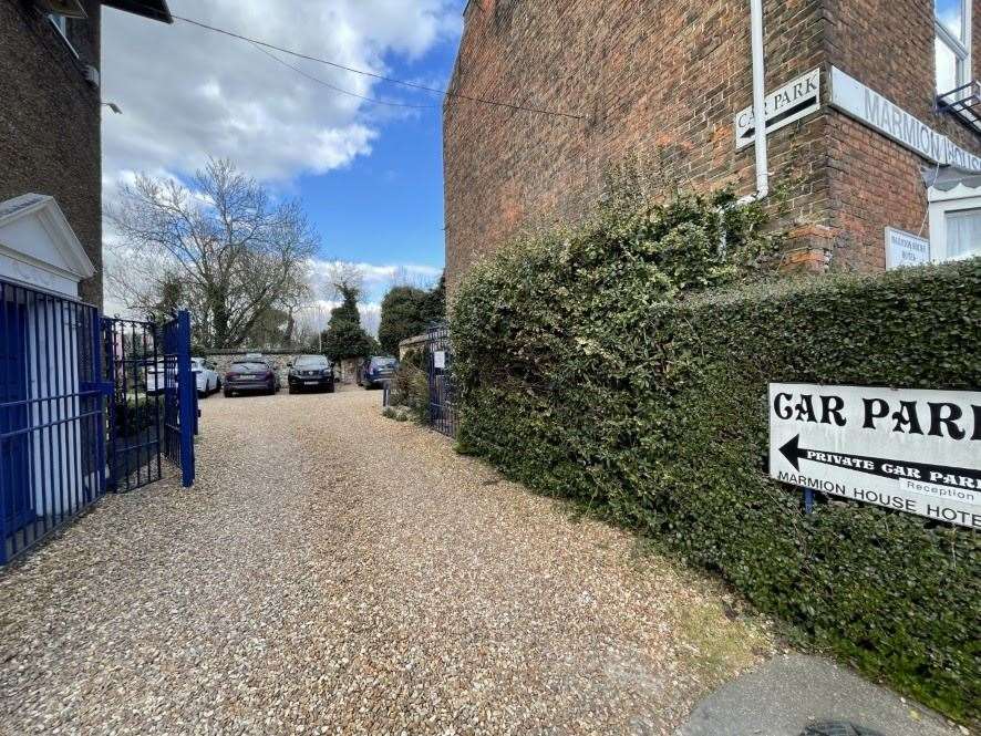 The site also has a car park