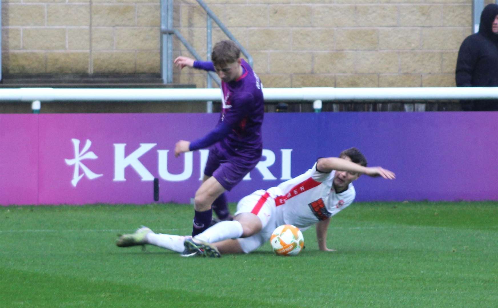 Wisbech Town in action against Loughborough Students on Saturday. Picture: Erin Larham