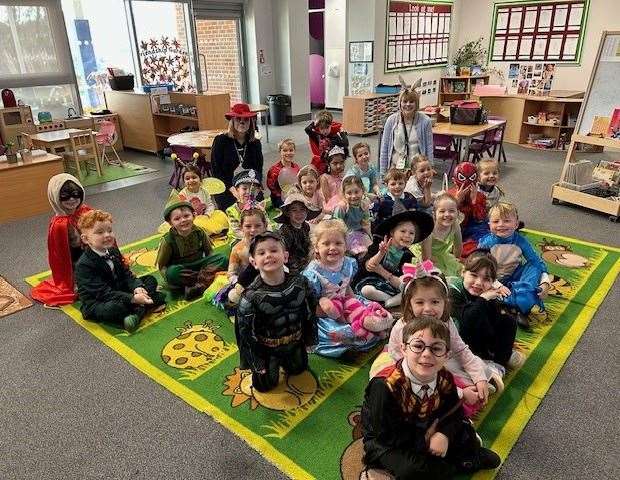 Children and staff at Cromwell Community College in Chatteris dressed up for World Book Day