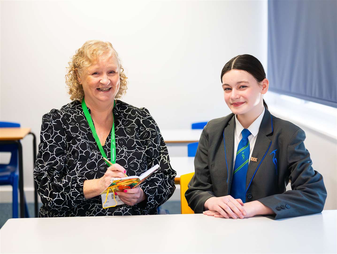 Marshland High School invited author Pen Avey, who is also a poet and lives in Norfolk, to speak to students about her work and the importance of reading for pleasure. Picture: Barking Dog Media/Ian Burt