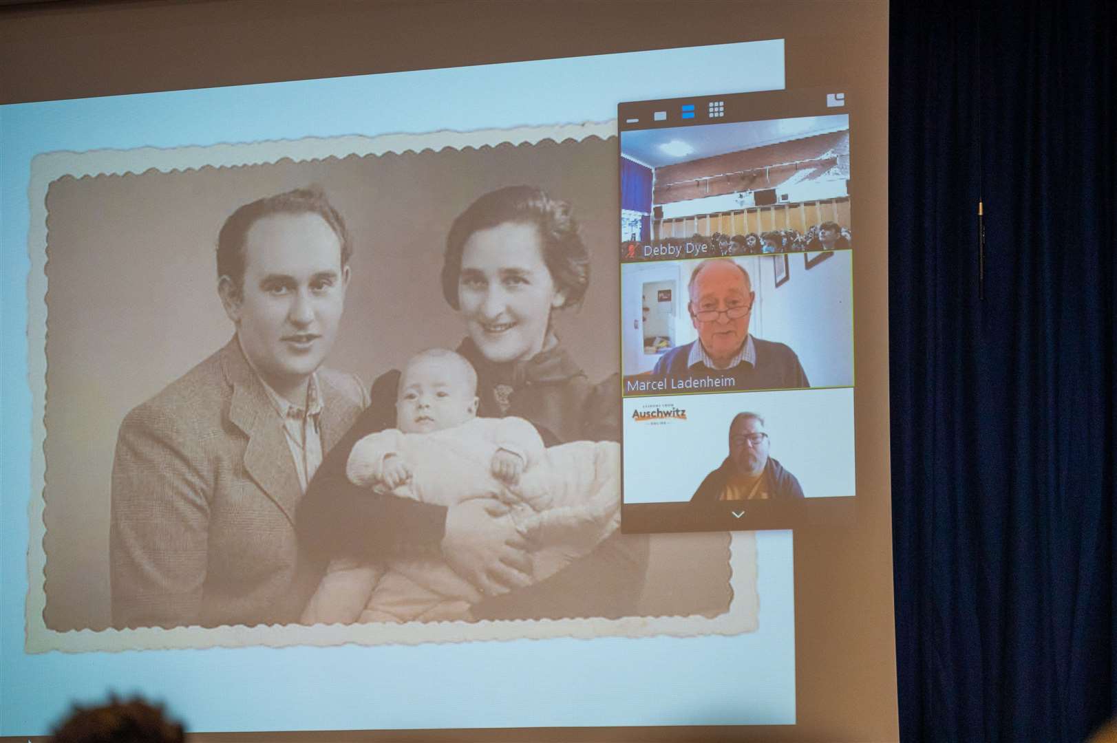 High school students hear moving testimony from Holocaust survivor. Photos: Ian Burt. (55541738)