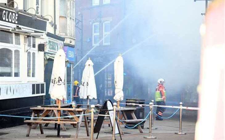 Eight fire appliances were called to deal with the fire which happened in April 2022