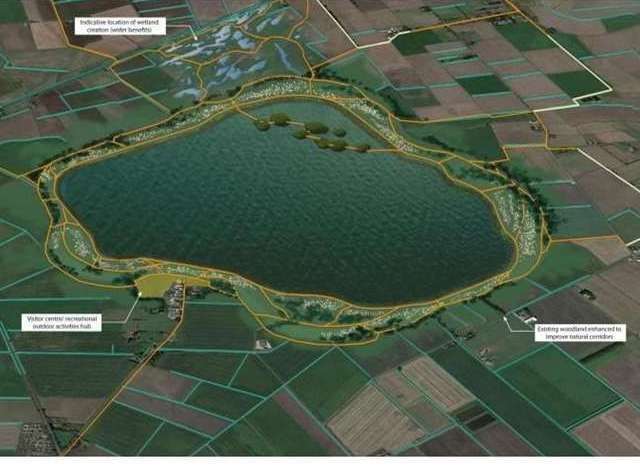 Anglian Water has plans to build a new reservoir on the outskirts of Chatteris