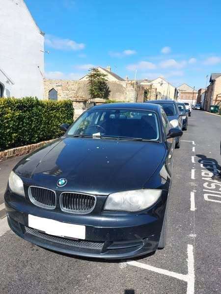 The cars were parked on pavements, in disabled bays and on double yellow lines
