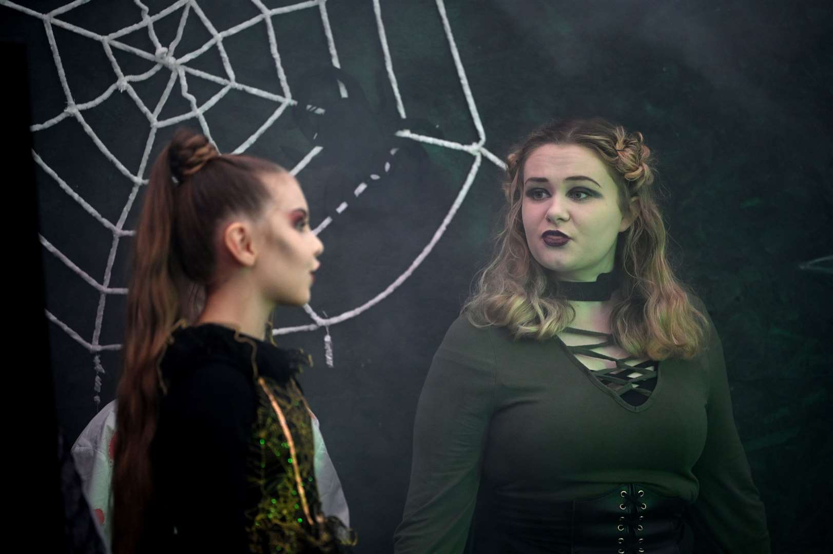 Nine Lives Theatre Company dress rehearsal of their Halloween show. (60312168)