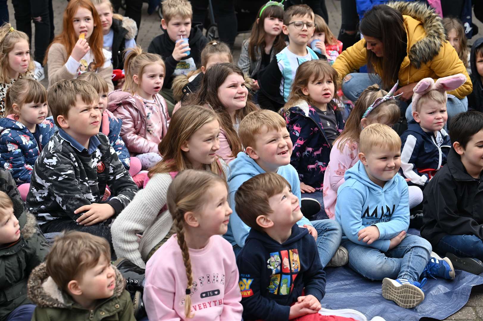 The crowds couldn’t get enough of the Punch and Judy show