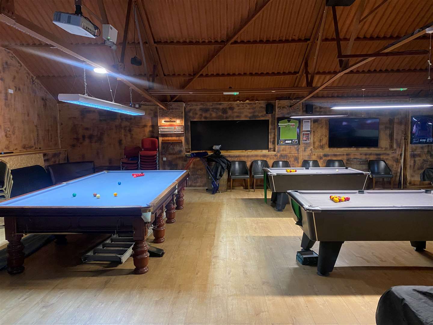 Inside of Legends Pool and Sports Bar