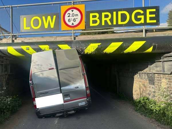 The driver was nowhere to be seen. Picture Policing Fenland