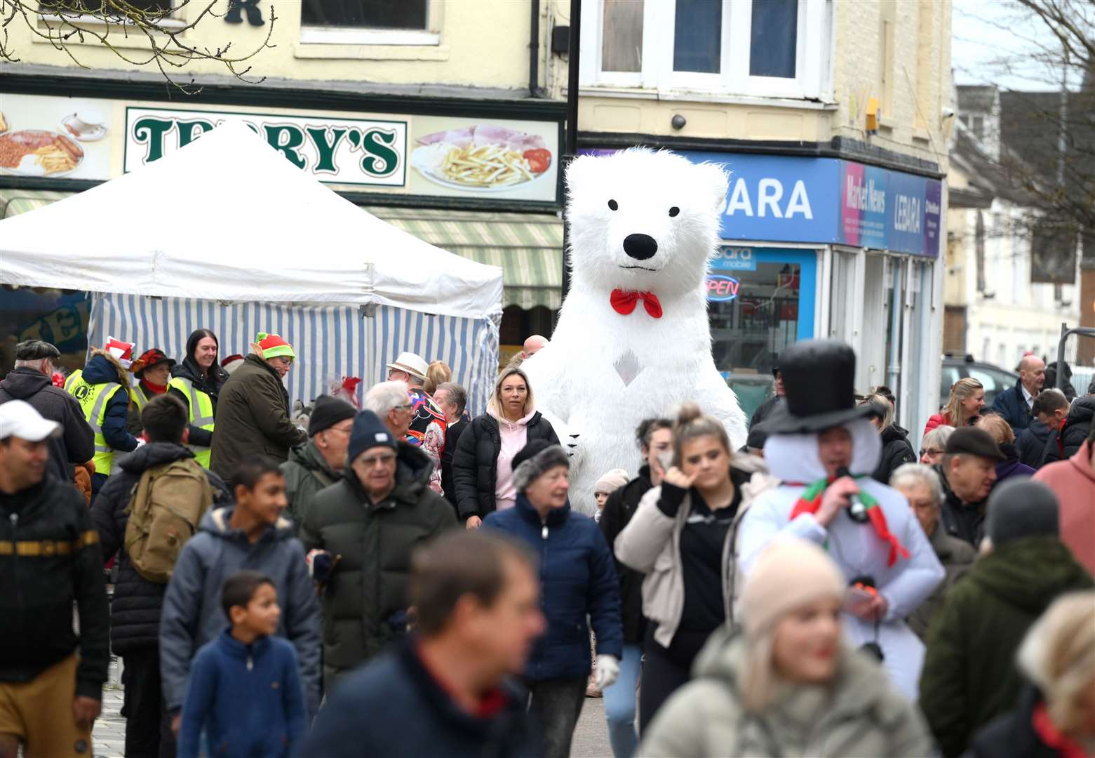 Wisbech Christmas Market.