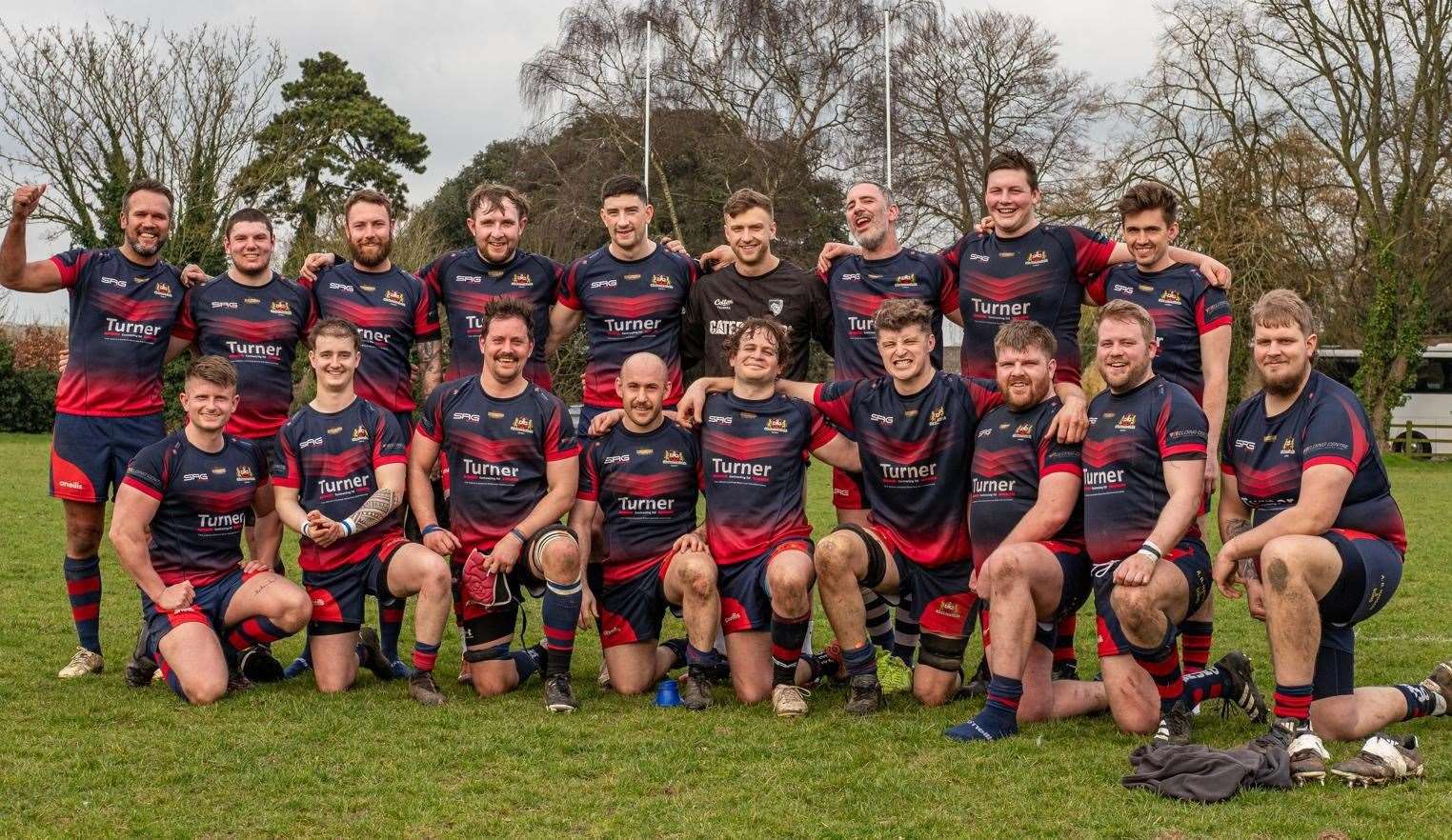 Wisbech 1st XV face the camera. Picture: Andy Titmuss