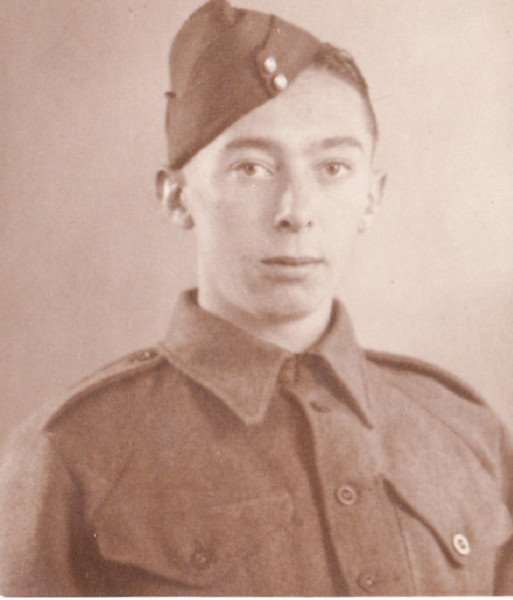 John Mcintosh in his army days.