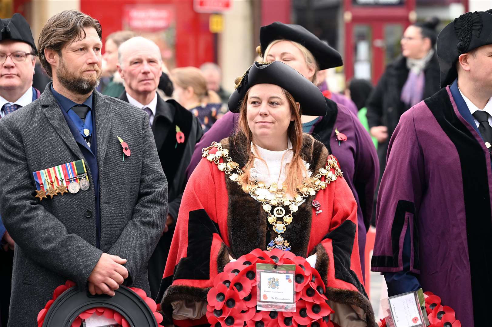 Wisbech Remembrance Day. (60607347)