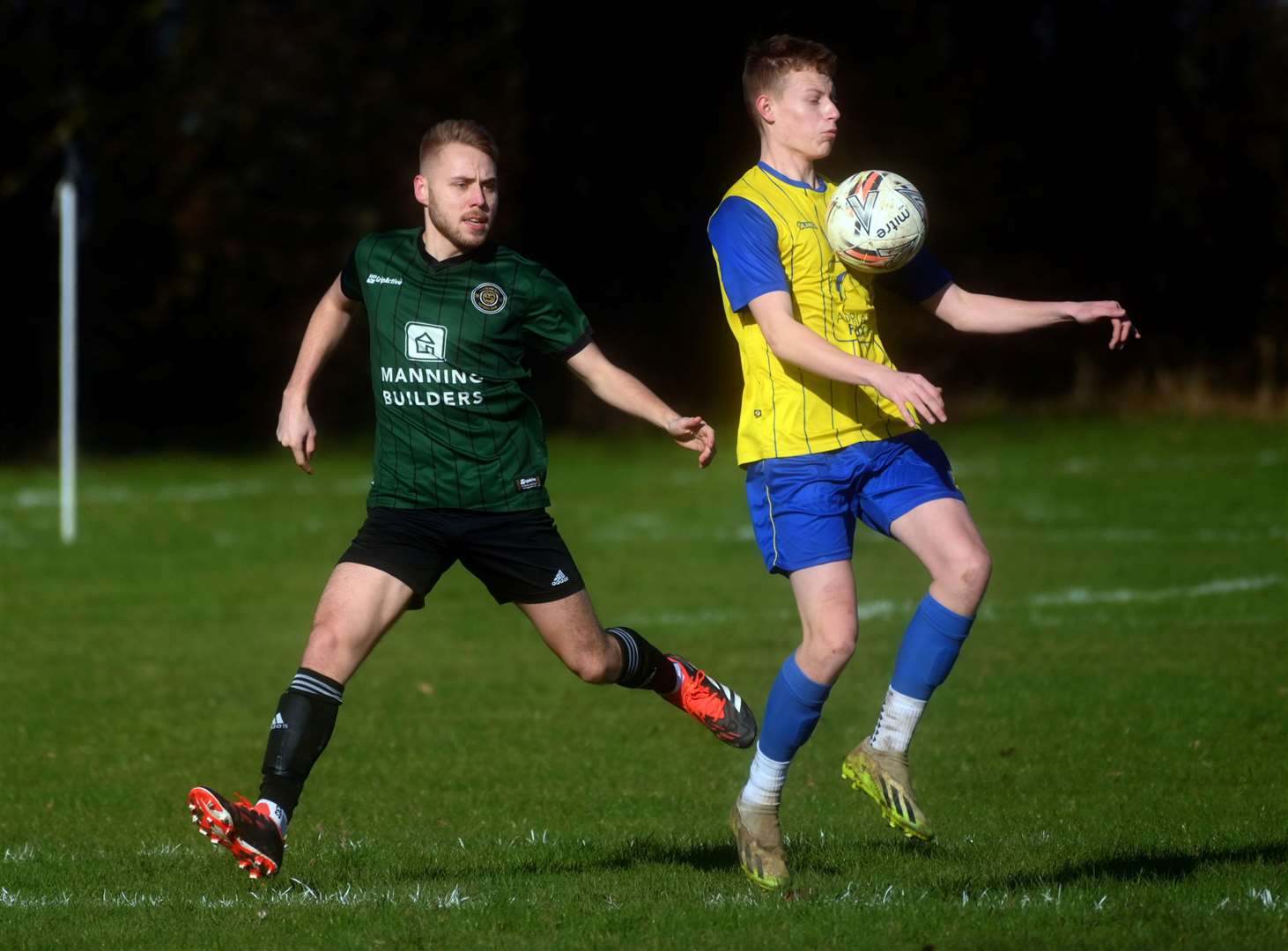 Marshland Saints Reserves (Green) v Gayton United (Yellow)