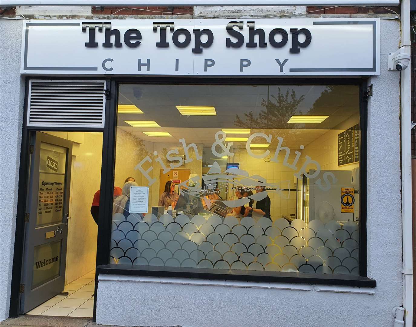 The Top Shop Chippy is getting rave reviews
