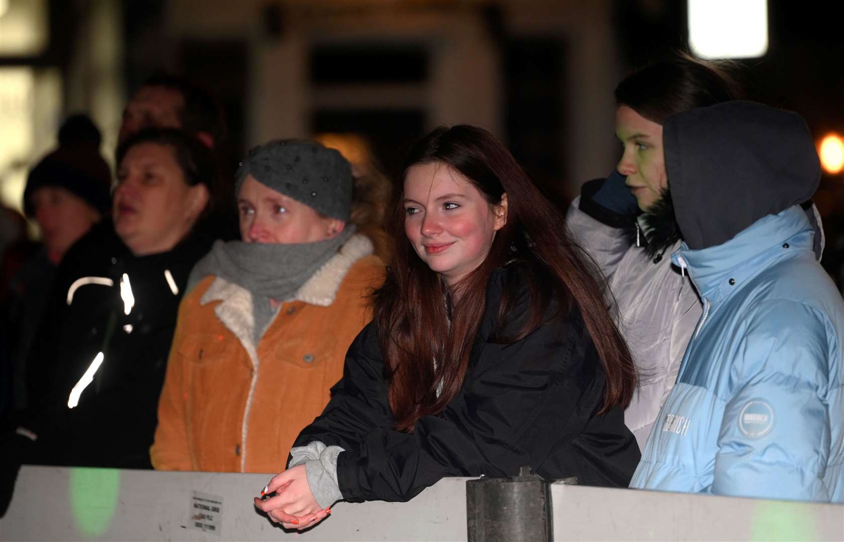 March Christmas lights switch on