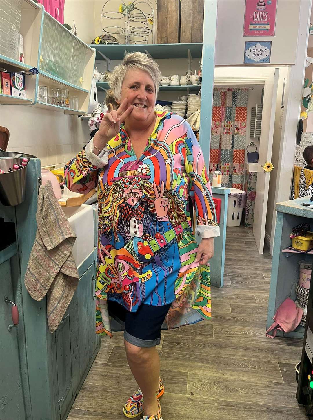 Pippa Jones in her pantry celebrating five years of business. PHOTO: SUBMITTED