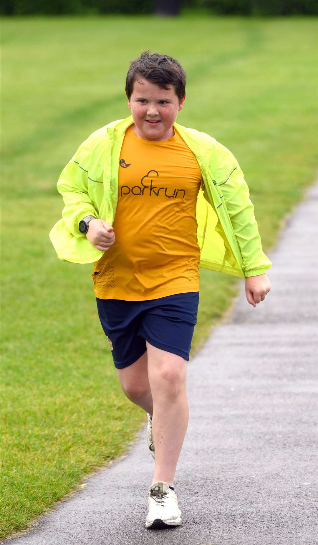 Wisbech Junior parkrun's sixth anniversary event