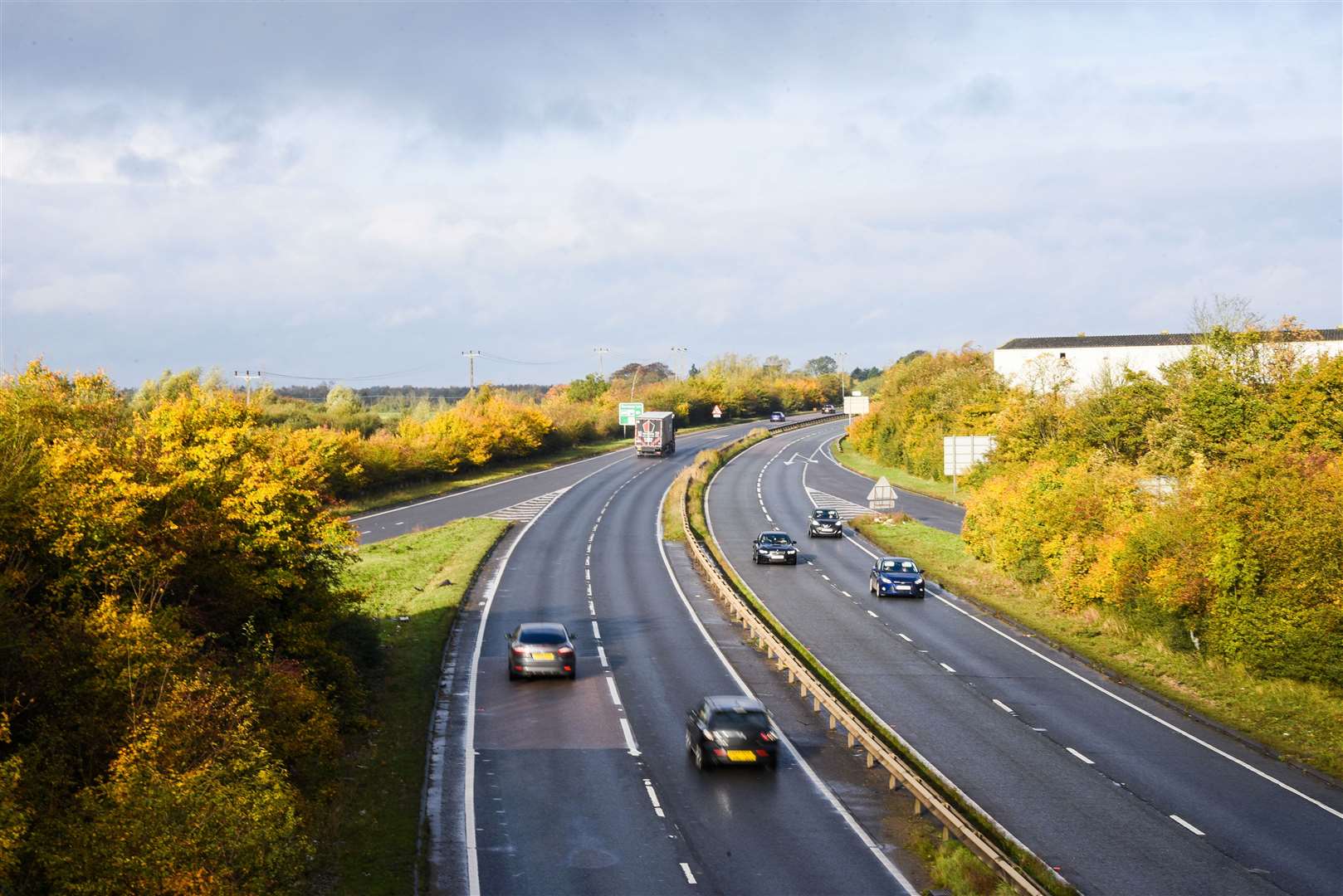 Edmunds was pulled over on the A47 in Lynn