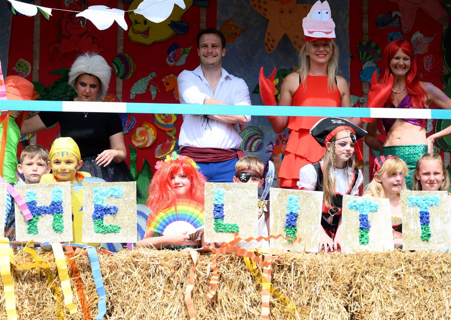 Children of all ages joined in on the big day