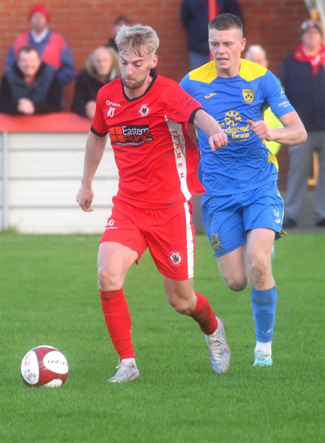 Wisbech v Tividale first round of the FA Vase Pat Kacirek