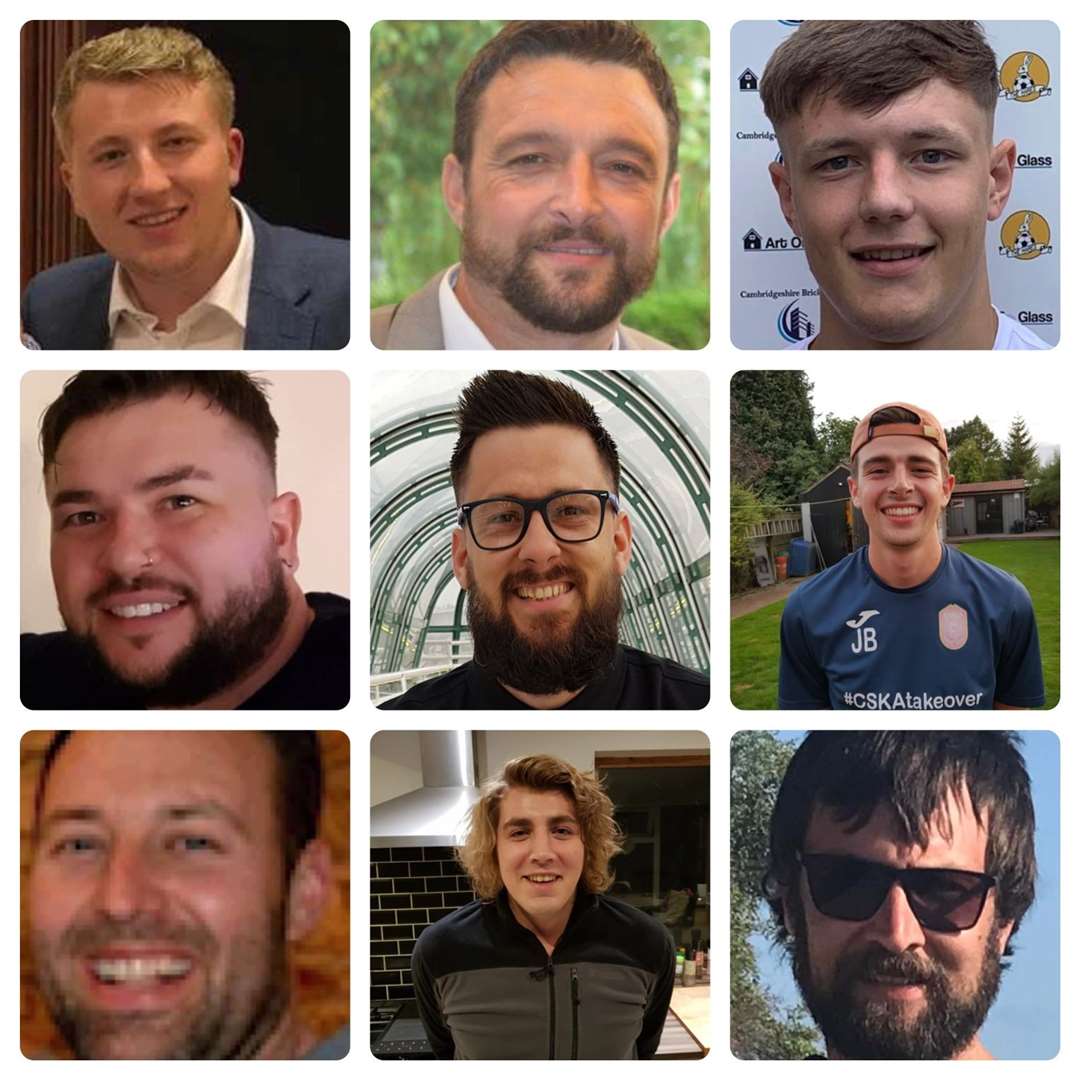 Ben Dodkin, Paul Bate, Jesse Bate, Phil Kowbas, Jack Griffin, Harry Griffin, Toby Allen, Owen Dobson and Nathan Peel. (17058676)