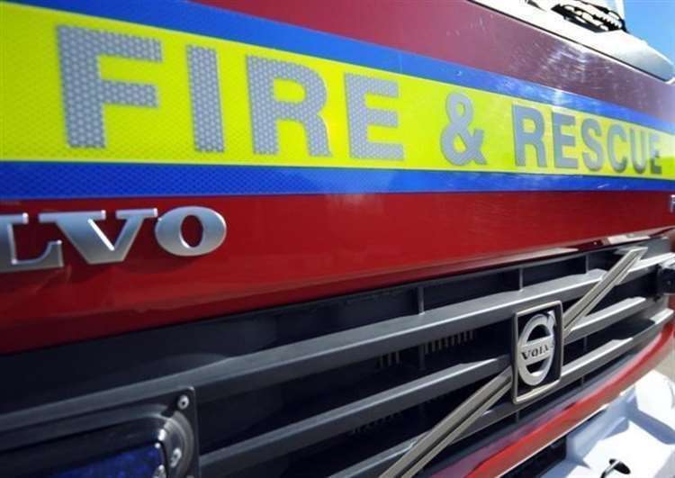 Three fire crews attended a collision on the A142 this morning at Chatteris.