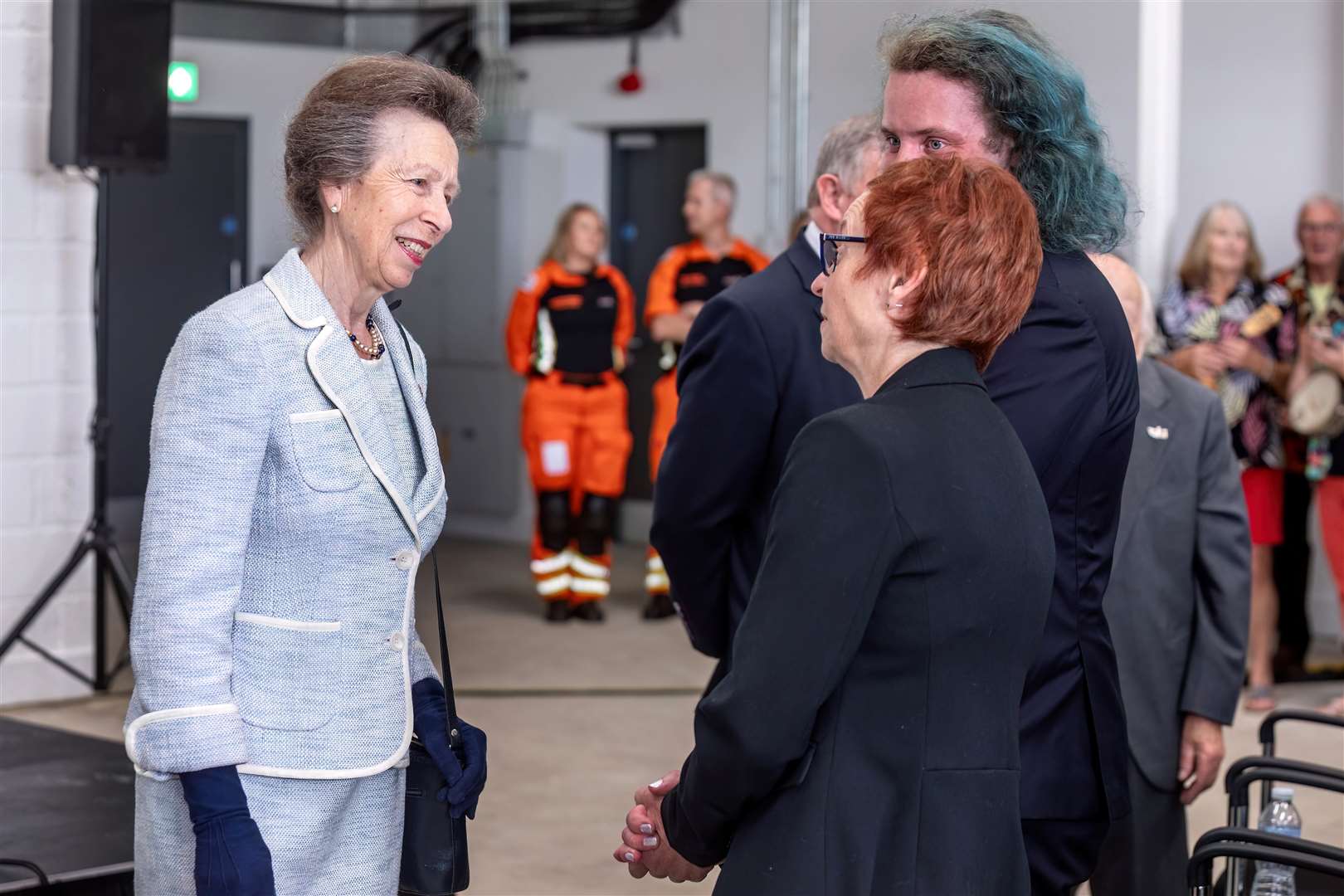 HRH The Princess Royal opens new Magpas Air Ambulance base in Cambridgeshire.