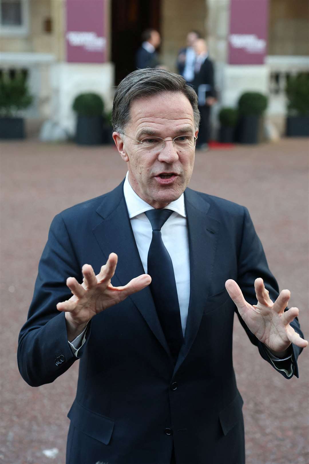 Nato secretary general Mark Rutte (Toby Melville/PA)