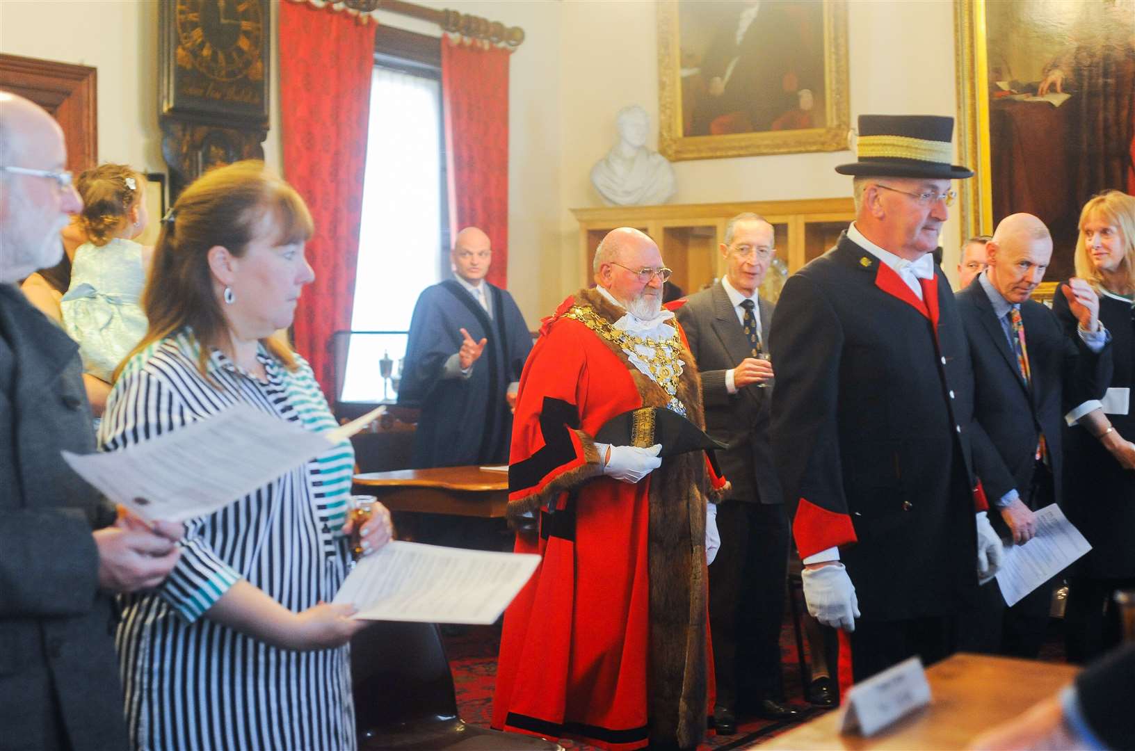 Wisbech has a new mayor following the annual ceremony at the town's Council Chamber on Friday.. (10027768)