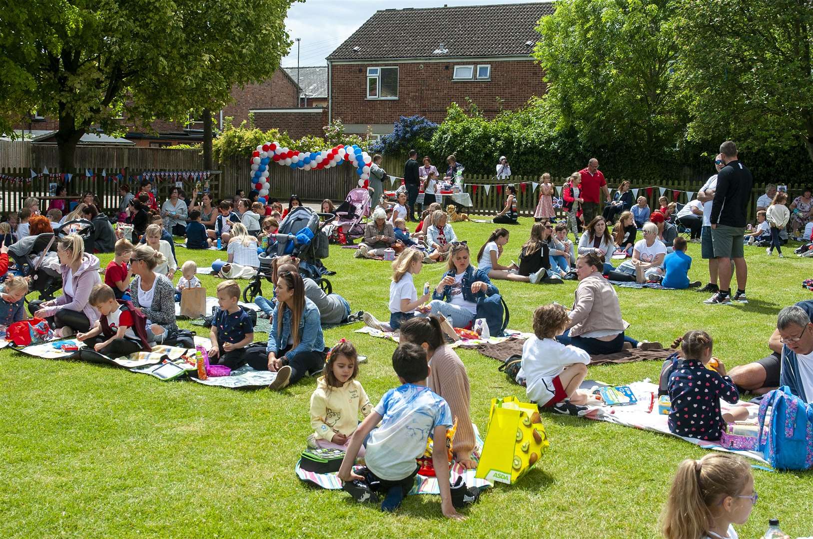 Elm Road Primary School Hosts The Queens Jubilee Platinum Pi-Nic Event. (56961854)