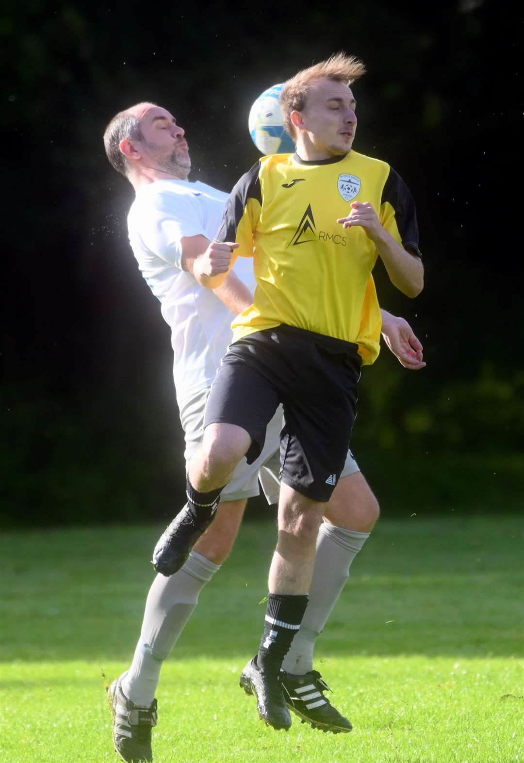 Sutton Bridge United (white) v South Lincolnshire Swifts