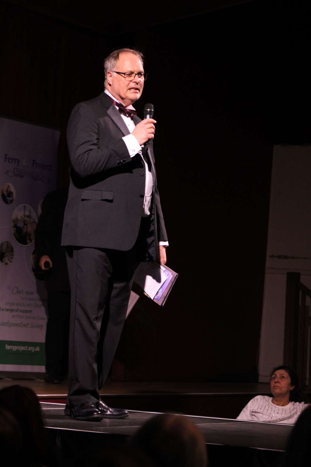 Ferry Project CEO Keith Smith outlined the work the charity undertakes helping the homeless