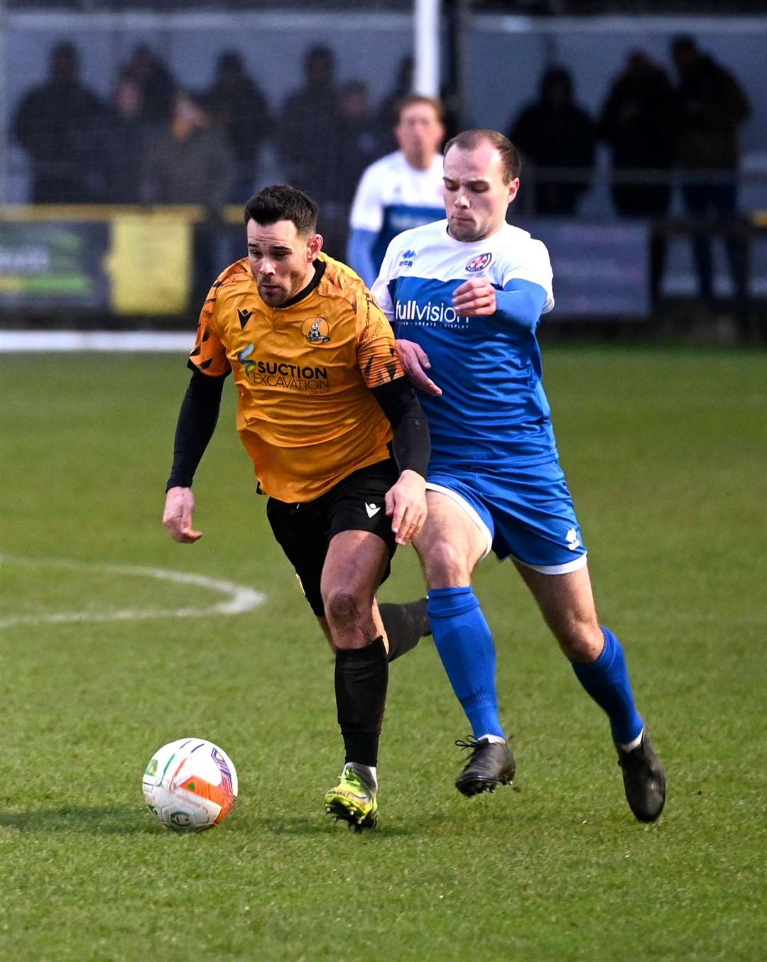 March Town United v Takeley in the Third Round of the FA Vase.