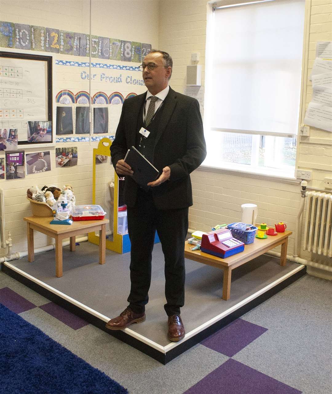 Opening of the New Nurture Classroom Room at Nene School Wisbech..Pictured Jamie Ayton (Executive Principal0 Nene School.. (52873817)