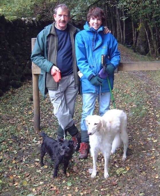 Dr Elaine Stuttard and her husband, Chris, who died in 2018 opened Amical 31 years ago. Photo: Amical/Facebook.