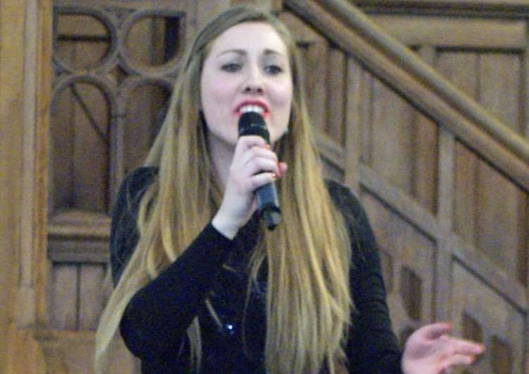 Gospel-jazz singer Libby Redman from York who was the first guest performer in the new season of After Hours Live at Octavia's Cafe, Wisbech.