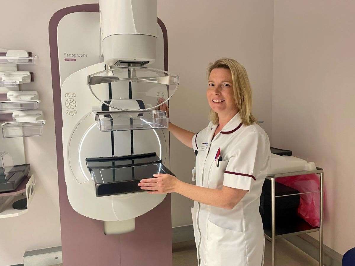 Principal radiographer Rosie Judd.