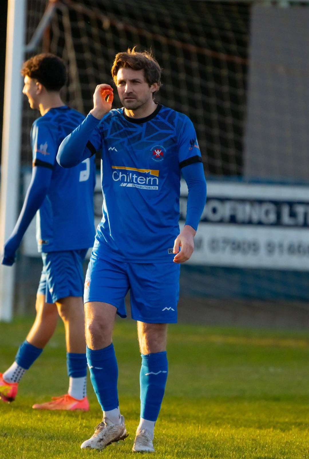 Ollie Gale netted for Whittlesey Athletic today.