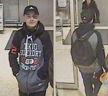 Sam Mechelewski captured on CCTV at Sainsbury's in Huntingdon, huors later he was murdered. (6821627)
