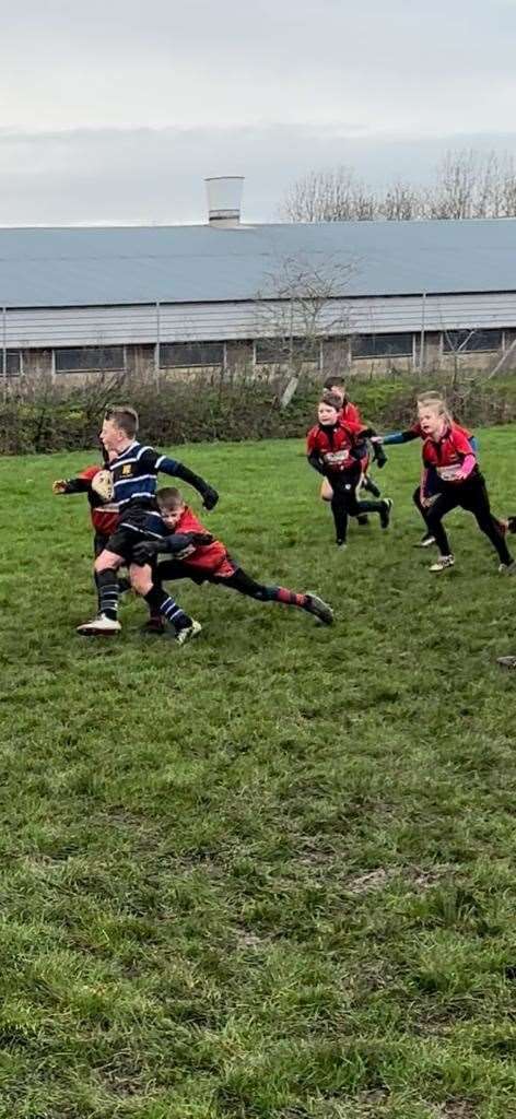 Strong defence from Wisbech U9s Tigers (61874164)