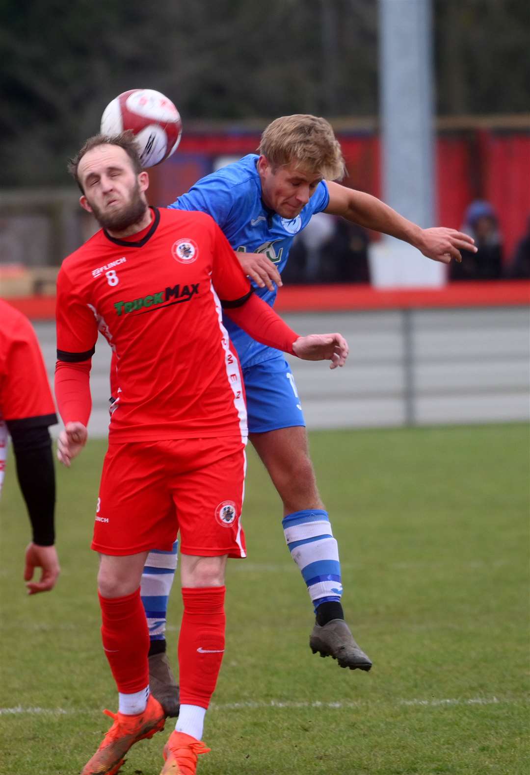 Action from Wisbech Town Reserves v Outwell Swifts