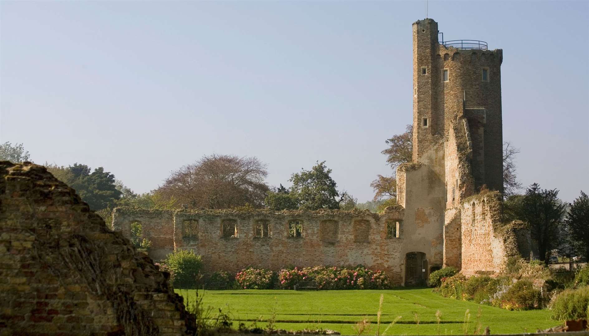 The Roman ruins at Caistor