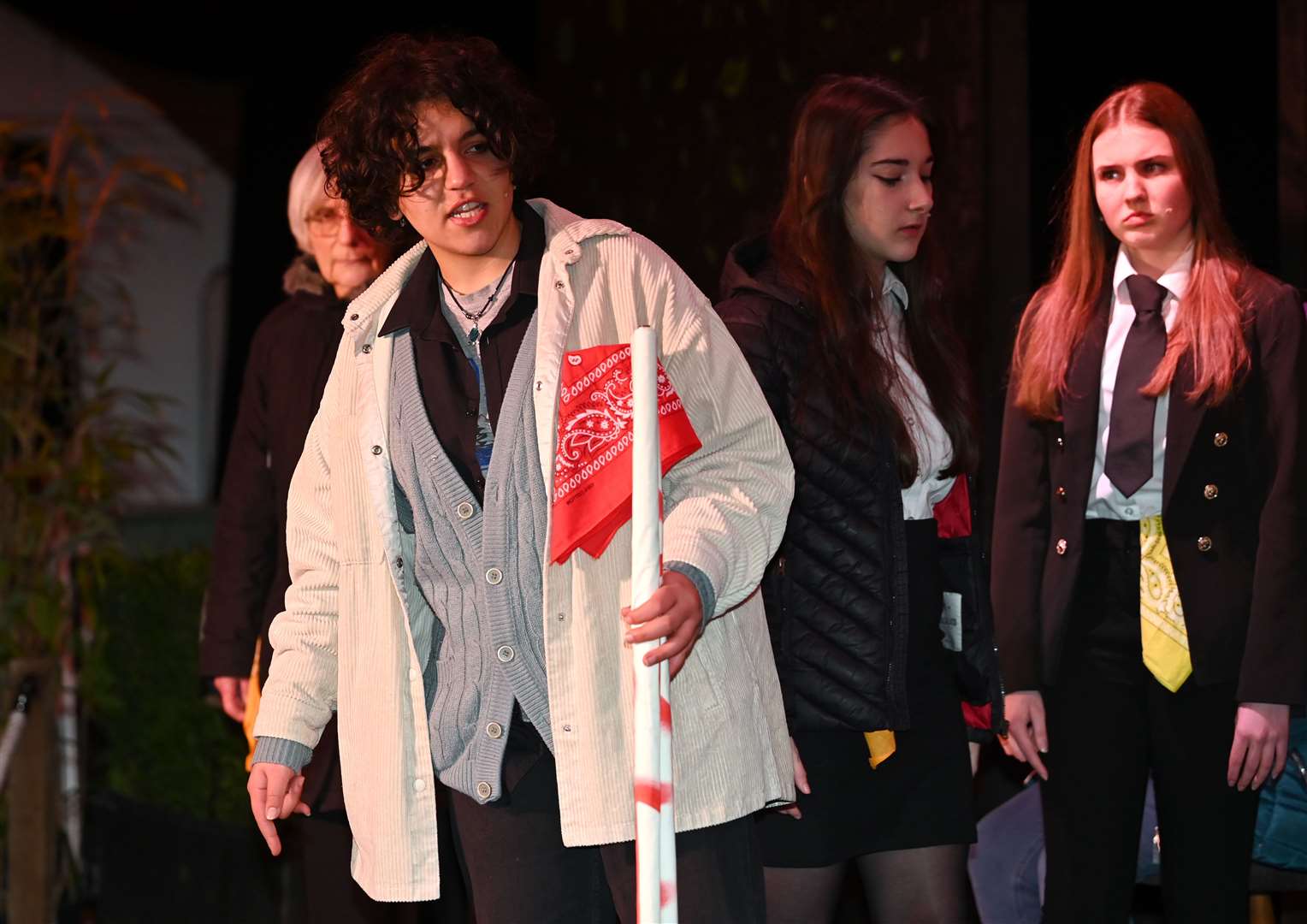 Nine Lives Theatre dress rehearsal of Superglue. (55274462)